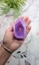 Load image into Gallery viewer, 2.6 inch (Large) Faceted Crystal Silicone Mold for Resin
