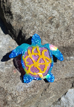 Load image into Gallery viewer, 6 inch HOLO Floral Turtle Silicone Mold for Resin