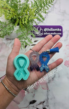 Load image into Gallery viewer, 2 inch Druzy Ribbon Silicone Mold for Resin casting