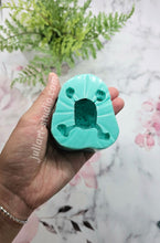 Load image into Gallery viewer, 2.5 inch Druzy Turtle / Tortoise Silicone Mold for Resin casting