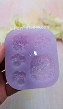 Load image into Gallery viewer, 3D Hydrangeas Palette Silicone Mold for Resin