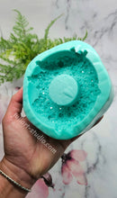 Load image into Gallery viewer, 4.25 inch Crystal Tealight Holder Silicone Mold for Resin casting
