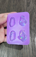 Load image into Gallery viewer, USED BGRADE - Bundle of 2 HOLO Druzy Agate Molds