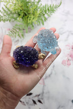 Load image into Gallery viewer, 2.5 inch Druzy Turtle / Tortoise Silicone Mold for Resin casting