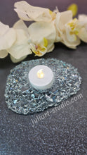 Load image into Gallery viewer, 5 inch Crystal Pebble Rock Tealight Holder Silicone Mold for Resin casting
