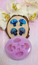 Load image into Gallery viewer, 1.2 inch Druzy Mushroom Set Silicone Mold for Resin casting