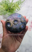 Load image into Gallery viewer, 2.9 inch 3D Crater Moon Insert Silicone Mold