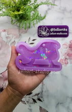 Load image into Gallery viewer, 4.5 inch HOLO Sleigh Silicone Mold for Resin