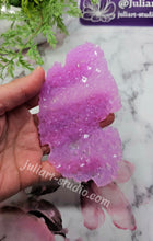 Load image into Gallery viewer, 4.75 inch Thin Druzy Insert Silicone Mold for Resin