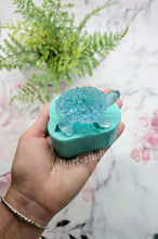 Load image into Gallery viewer, 2.5 inch Druzy Turtle / Tortoise Silicone Mold for Resin casting