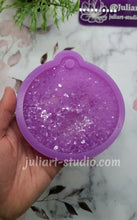 Load image into Gallery viewer, 4.5 inch Druzy Bauble Ornament (Round) Silicone Mold for Resin