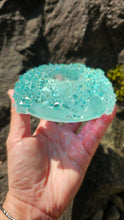 Load image into Gallery viewer, 4.25 inch Crystal Tealight Holder Silicone Mold for Resin casting