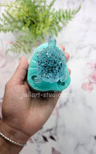 Load image into Gallery viewer, 2.5 inch Druzy Turtle / Tortoise Silicone Mold for Resin casting