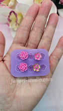 Load image into Gallery viewer, 3D Mini Flowers Set Silicone Mold for Resin