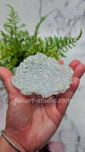 Load image into Gallery viewer, 3.25 inch Resin Crystal (Clear with Irredescent Background)