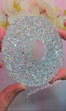 Load image into Gallery viewer, 4 inch Crystal Donut Silicone Mold for Resin casting