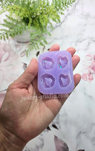 Load image into Gallery viewer, HOLO Druzy Agate Earrings Silicone Mold for Resin