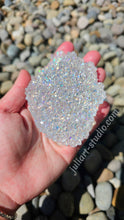 Load image into Gallery viewer, 3.25 inch Resin Crystal (Clear with Irredescent Background)