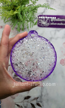 Load image into Gallery viewer, 4.5 inch Druzy Bauble Ornament (Round) Silicone Mold for Resin