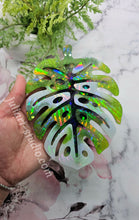 Load image into Gallery viewer, 6 inch HOLO Monstera Leaf Silicone Mold for Resin
