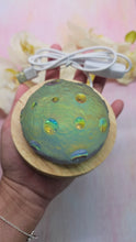 Load image into Gallery viewer, Resin Moon Light (with Shiny Crater Holes)