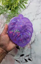 Load image into Gallery viewer, 6 inch HOLO Monstera Leaf Silicone Mold for Resin