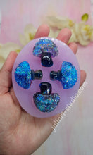 Load image into Gallery viewer, 1.2 inch Druzy Mushroom Set Silicone Mold for Resin casting