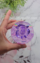 Load image into Gallery viewer, 3.75 inch Medium Druzy Insert Silicone Mold for Resin