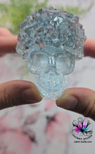 Load image into Gallery viewer, 2 inch Deep Crystal Skull Silicone Mold for Resin