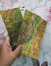 Load image into Gallery viewer, High Gloss BRONZE Leaf - Dichroic Sheet
