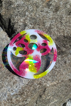 Load image into Gallery viewer, 4 inch HOLO Mushroom Coaster Silicone Mold for Resin