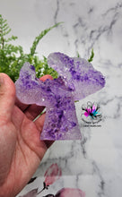 Load image into Gallery viewer, 4 inch inch Amethyst-inspired Resin Crystal Tree (self-standing)