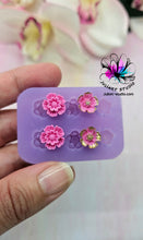 Load image into Gallery viewer, 3D Mini Flowers Set Silicone Mold for Resin