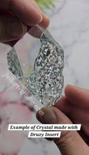 Load image into Gallery viewer, 2.6 inch (Large) Faceted Crystal Silicone Mold for Resin