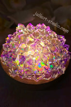 Load image into Gallery viewer, 4 inch Crystal Dahlia Cluster Silicone Mold for Resin
