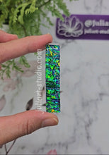 Load image into Gallery viewer, GREEN CRACKLE - Dichroic Sheet - Large size