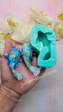 Load image into Gallery viewer, 3.2 inch Long-Tail Koi Fish Silicone Mold for Resin
