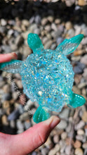 Load image into Gallery viewer, 4.2 inch Crystal Sea Turtle Silicone Mold for Resin casting