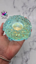 Load image into Gallery viewer, 4.25 inch Crystal Tealight Holder Silicone Mold for Resin casting