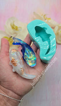 Load image into Gallery viewer, 2.9 inch Short-Tail Koi Fish Silicone Mold for Resin