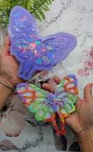 Load image into Gallery viewer, 6.5 inch HOLO Luna Moth Silicone Mold for Resin