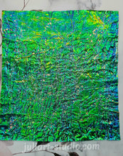 Load image into Gallery viewer, GREEN CRACKLE - Dichroic Sheet - Large size