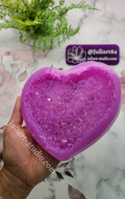 Load image into Gallery viewer, 5 inch Large Crystal Heart Silicone Mold for resin casting