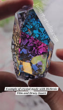 Load image into Gallery viewer, 2.6 inch (Large) Faceted Crystal Silicone Mold for Resin