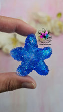 Load image into Gallery viewer, 1.8 inch Druzy Starfish Silicone Mold for Resin casting