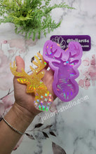Load image into Gallery viewer, 5 inch HOLO Deer Head Silicone Mold for Resin