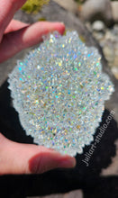 Load image into Gallery viewer, 3.25 inch Resin Crystal (Clear with Irredescent Background)