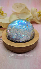 Load image into Gallery viewer, 3 inch Resin Crystal Dome Light (including LED Light Base)