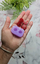 Load image into Gallery viewer, Small/ Medium/ Large 3D Rose Earrings Silicone Mold for Resin