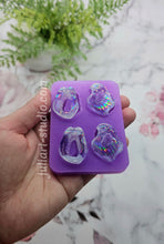 Load image into Gallery viewer, HOLO Druzy Agate Earrings Silicone Mold for Resin